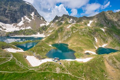 Les Boums du Port et le refuge de Venasque