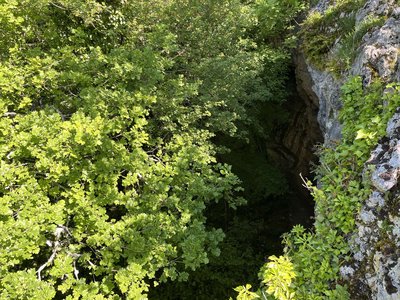 Le gouffre de Lespugues