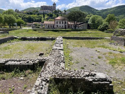 Les thermes du forum