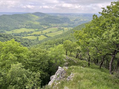 Vue sur la vallée