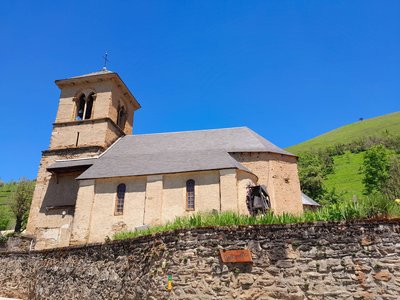 L'église Saint-Christophe de Jurvielle