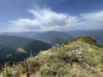 La vue depuis le Gar