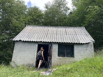 La cabane du col de Caube