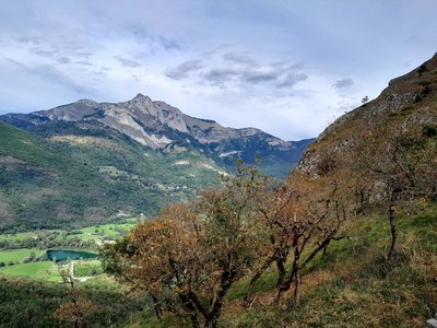 Panorama vers la vallée - CR