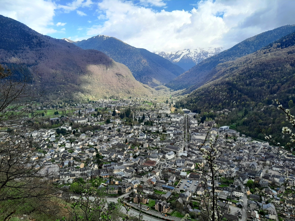 Vue sur Luchon