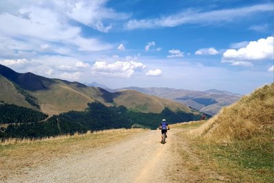 Départ VTT Superbagnères